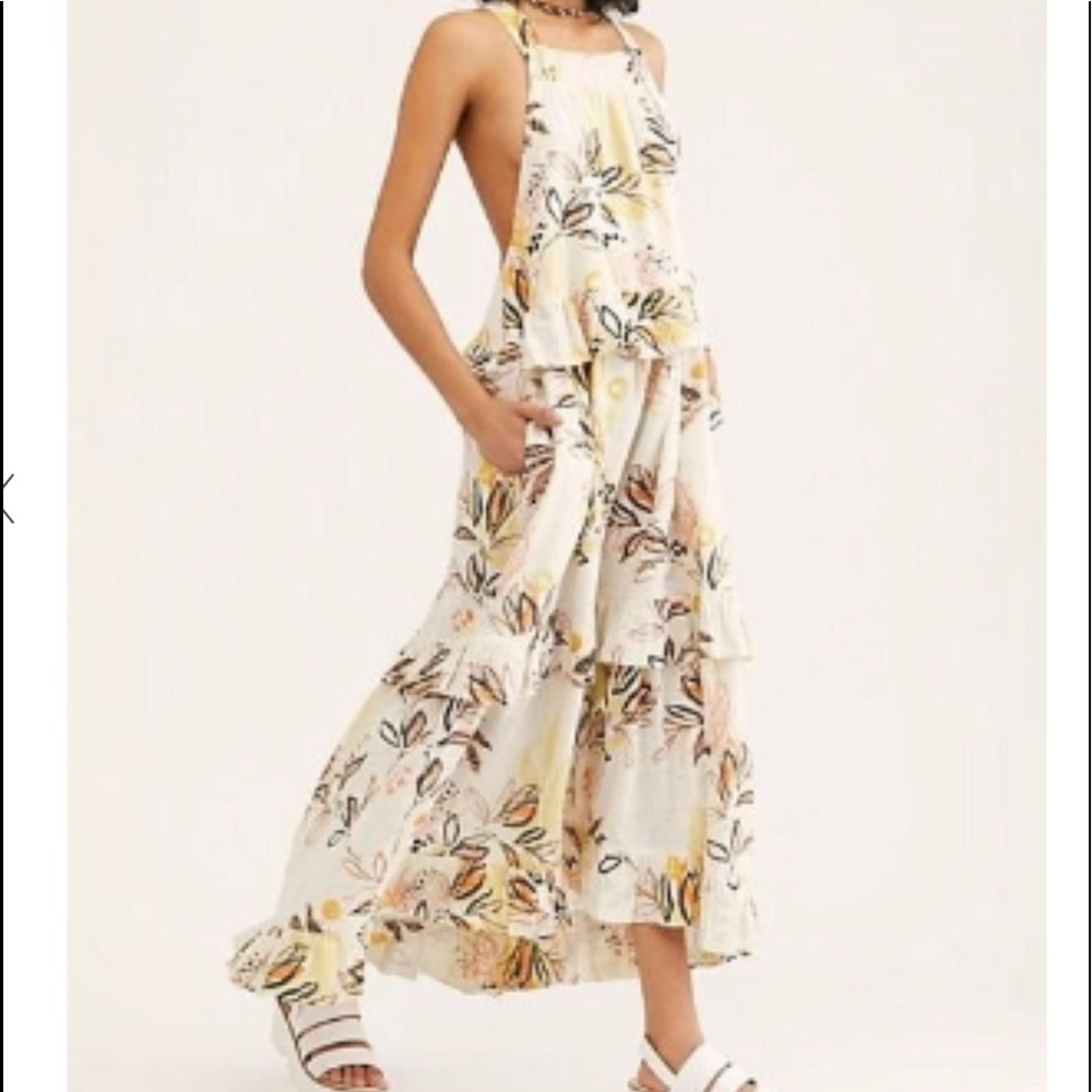 Free People Anita High/Low Maxi Dress